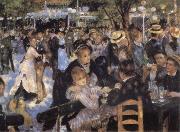 Pierre-Auguste Renoir Bal au Moulin de la Galette oil painting artist